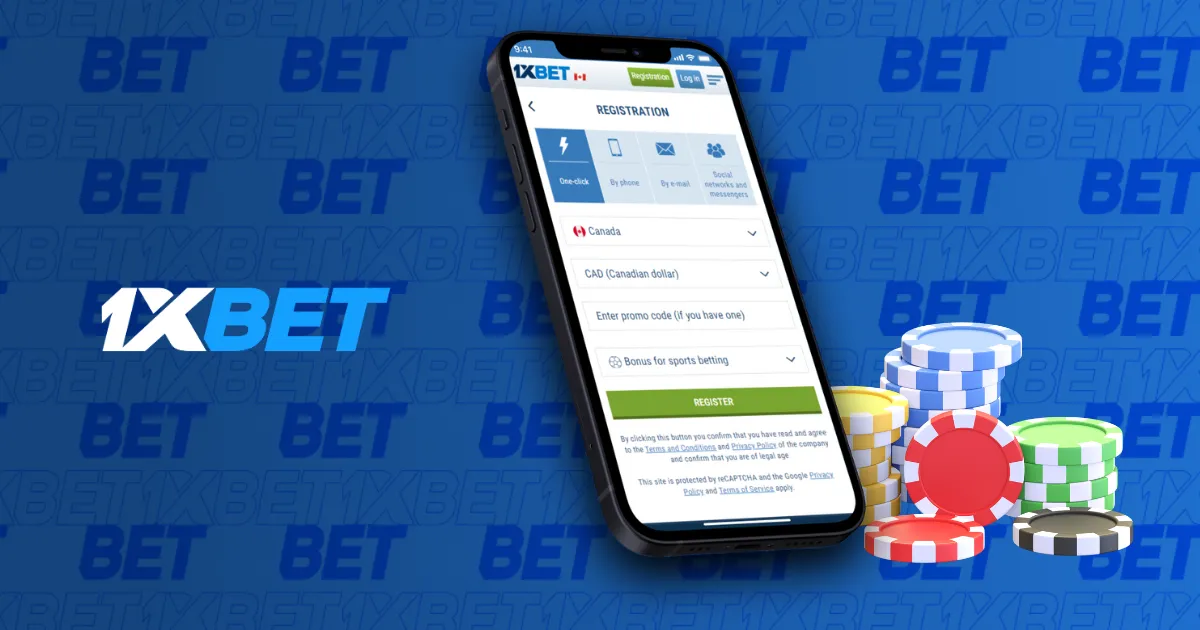 1xBet App Register Your Account