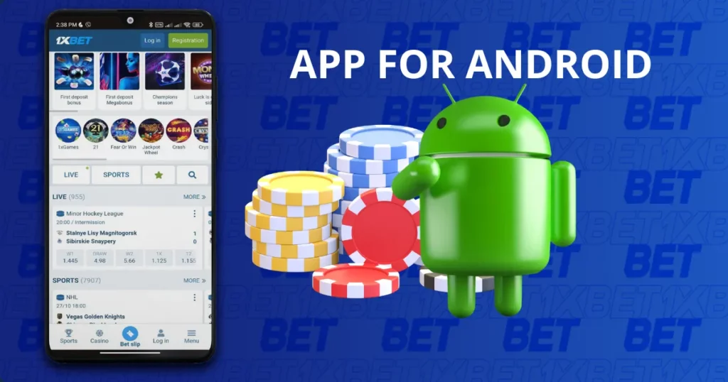 Aplikasi untuk Android dari 1xBet Indonesia
