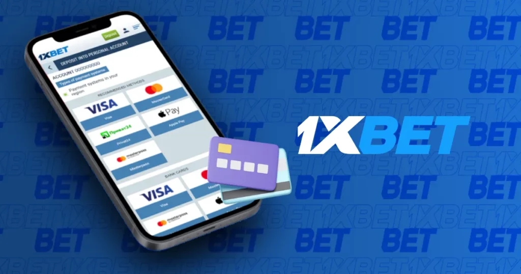 Metode pembayaran di aplikasi seluler dari 1xBet Indonesia