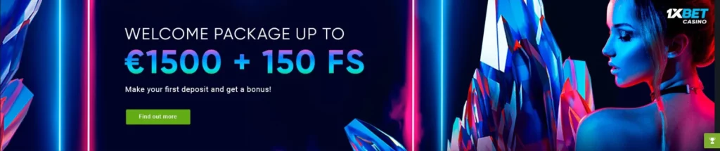 Welcome Bonus Pack up to 2100 SGD + 150 Free Spins